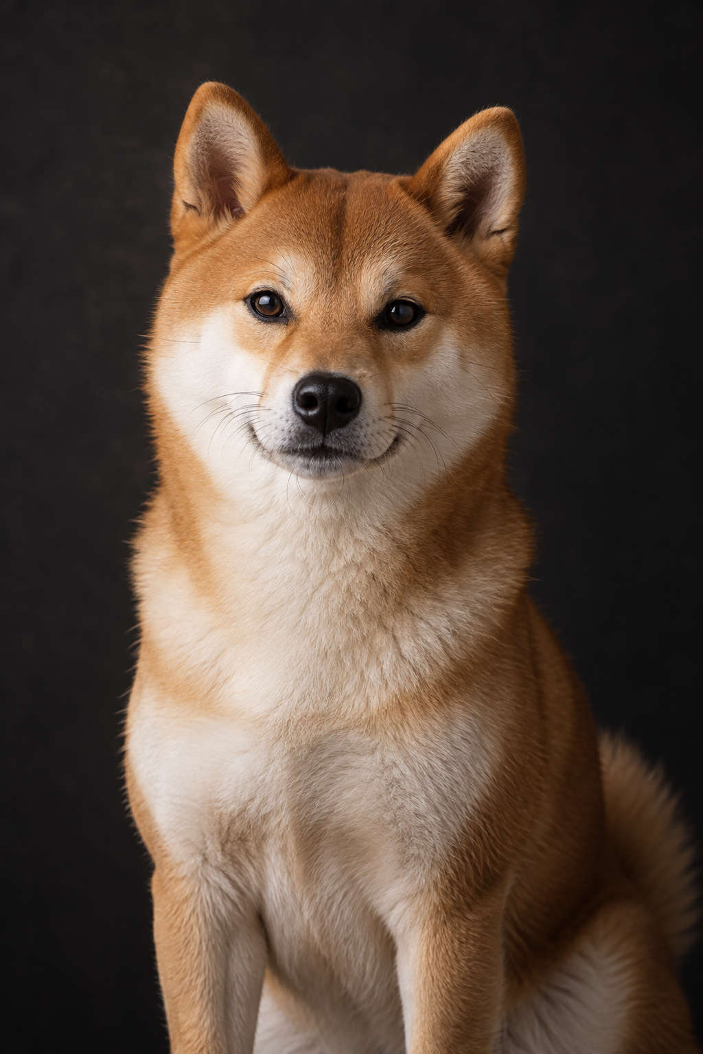 Kuma, ein Shiba Inu auf einer holografischen Sonderkarte